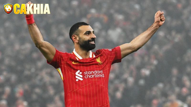 Vị trí quán quân chính là Mohamed Salah