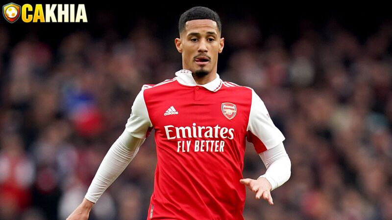 William Saliba nổi tiếng với khả năng xử lý bóng tốt