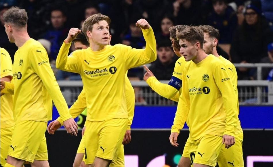 Bodo/ Glimt thắng đẹp Inter tạo nên kỳ tích ấn tượng