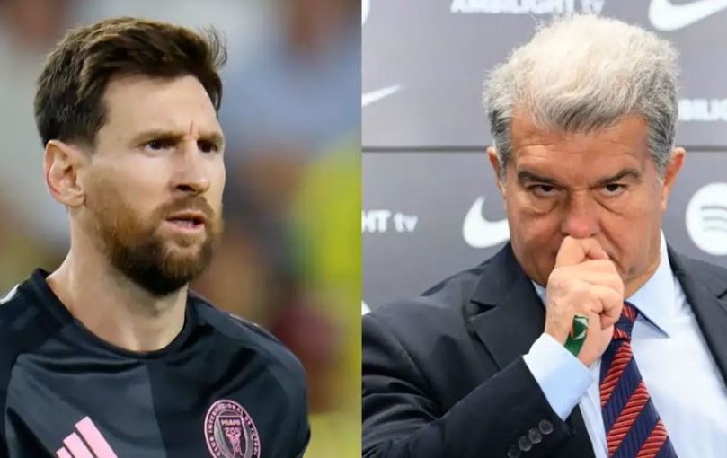 Laporta từng ngăn Messi trở lại Barca khi Echevarria nghi ngờ năng lực Xavi
